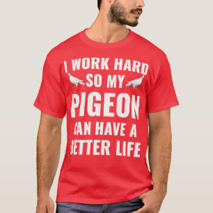 Camiseta Pigeon Criando Ave Engraçado Proprietário Vintage