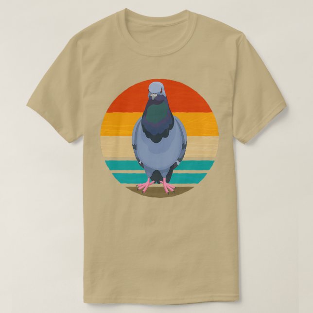 Camiseta Pigeon Fancier Bird Carrier Pigeon 21 (Frente do Design)