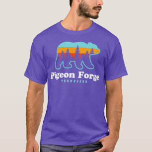 Camiseta Pigeon Forge TN - Montagens do Enfumaçado do Exce