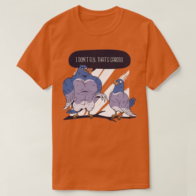 CAMISETA PIGEON FUNNY (Frente do Design)