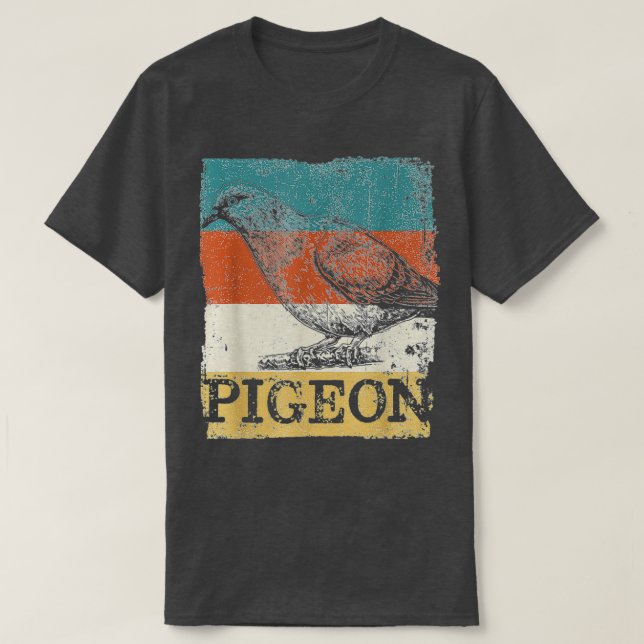 Camiseta Pigeon Homing Fancier Trainer Gift American Racing (Frente do Design)
