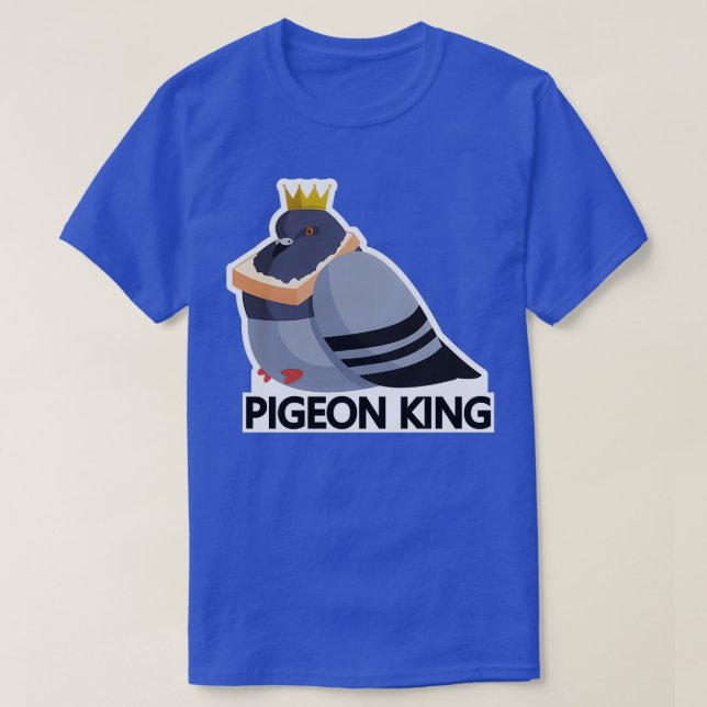 Camiseta Pigeon king (Frente do Design)