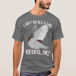 Camiseta Pigeon Lover Funny Rat Rat Bird Birner