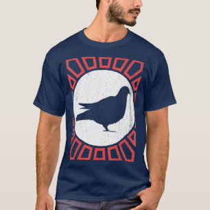 Camiseta Pigeon Lover Vintage Estilo Retro
