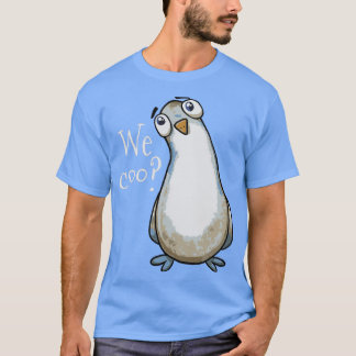 Camiseta Pigeon Nós Coo Funny Gift Pigeon Proprietários Ama