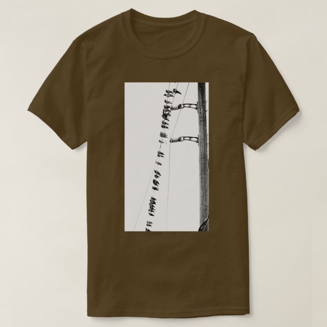 Camiseta Pigeon Parade (Frente do Design)