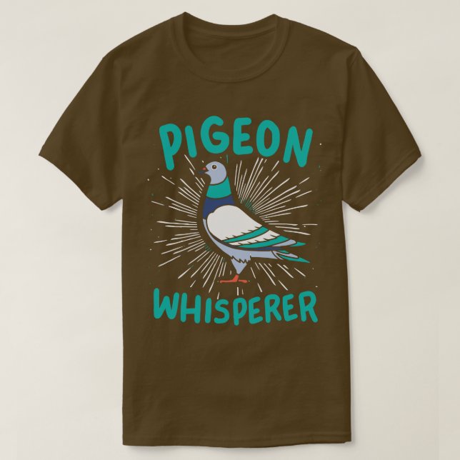 Camiseta Pigeon Pigeon Whisperer 1 (Frente do Design)