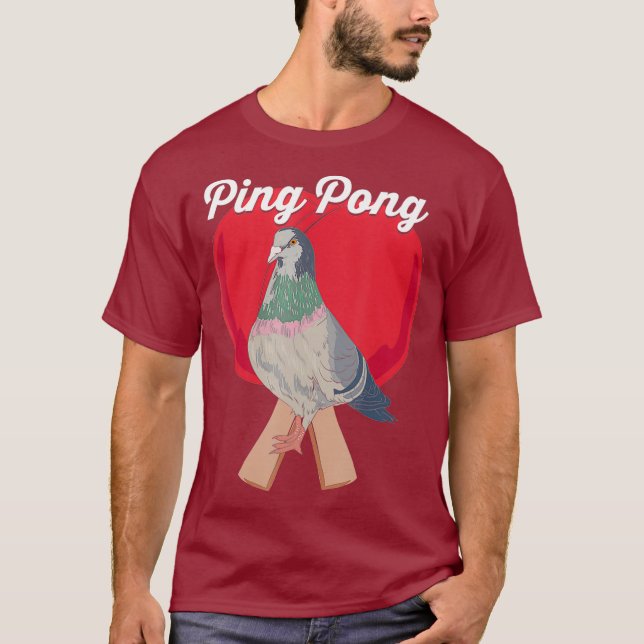 Camiseta Pigeon Ping Pong (Frente)