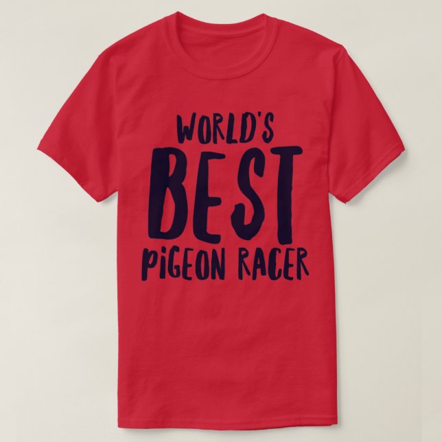Camiseta pigeon racer (Frente do Design)