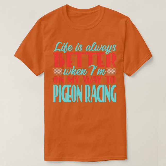 Camiseta Pigeon Racing 13 (Frente do Design)