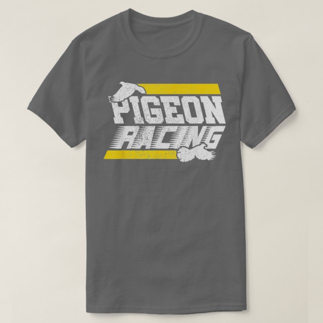 Camiseta Pigeon Racing Bird (Frente do Design)
