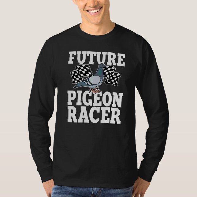 Camiseta Pigeon Racing Whisperer Birdwatcher (Frente)