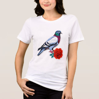 Camiseta Pigeon & Roses Harmony