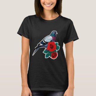 Camiseta Pigeon & Roses Harmony