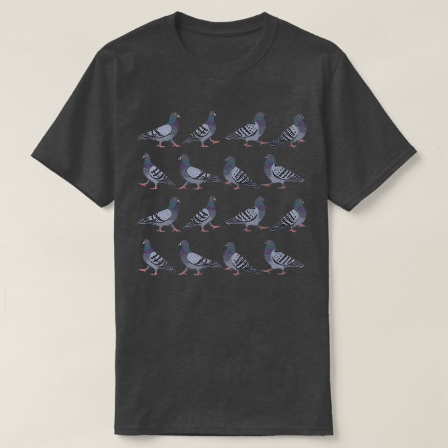 Camiseta Pigeon Walk 2 (Frente do Design)