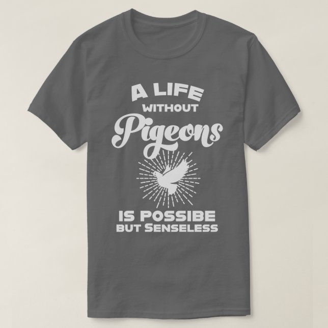 Camiseta Pigeon Whisperer Pigeon Lover Pigeon Pigeon Raça (Frente do Design)