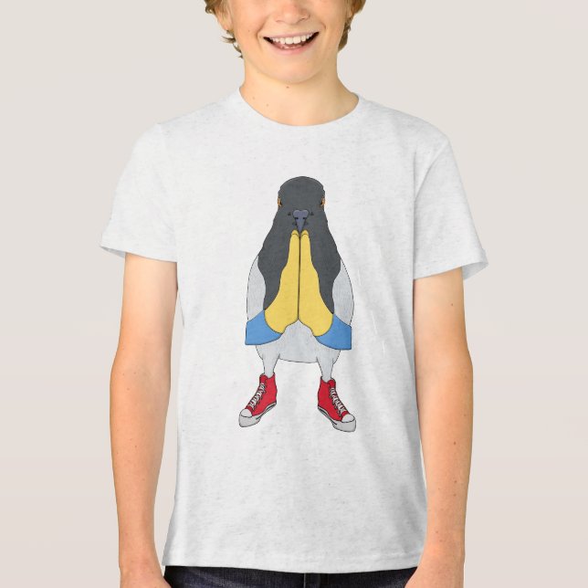 Camiseta Pigeon with Shoes (Frente)