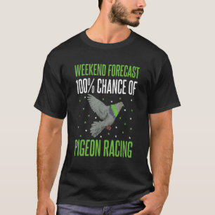 Camiseta Pigeons da Corrida do Pombo do Esporte Raça Pássar