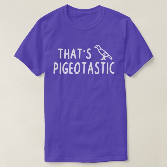 Camiseta Pigeotastic pigeon breeder city bird pigeon design (Frente do Design)