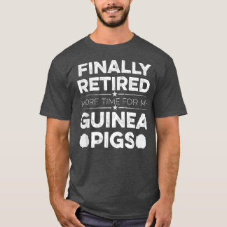 Camiseta Piggy Quote for a Retired Guinea Pig Owner