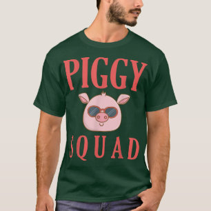 Camiseta Piggy Squad Funny Pig Animal Farming Farm Lover 49