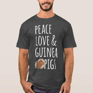 Camiseta Pigs de Paz e Guiné