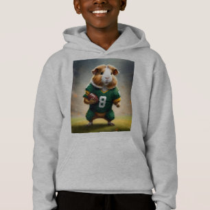 Camiseta Pigskin Prodigy: The Guiné Pig Quarterback,