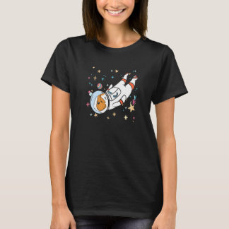 Camiseta Pigtronaut Graphic Guinea Pig Owner Pet Cavy Anima