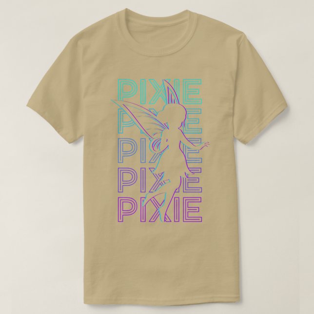 Camiseta Piie Fairy Retro (Frente do Design)