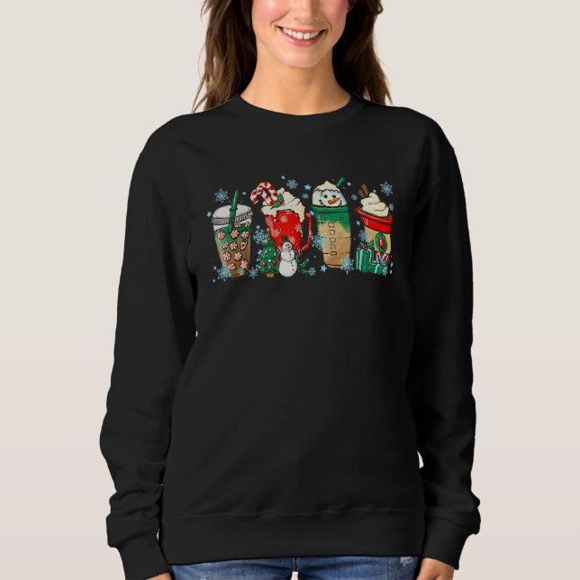 Camiseta Pijama de Café com Leite de Natal (Frente)