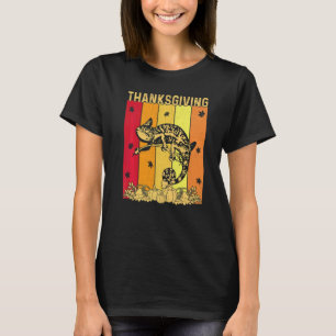 Camiseta Pijama de Família Combinando Camaleão Retrô de Açã