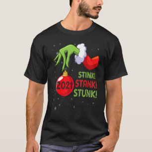 Camiseta Pijama de Natal 2021 Stjnk Stankk Stunkk Elfo Corr