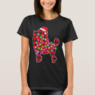 Camiseta Pijama de Natal com Luzes do Cão Buffalo Odle Xadr