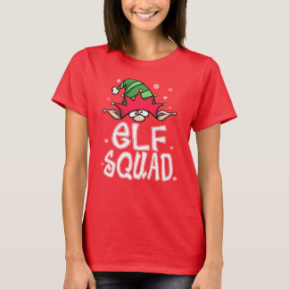 Camiseta Pijama de Natal da Família - Coincidência do Esqua