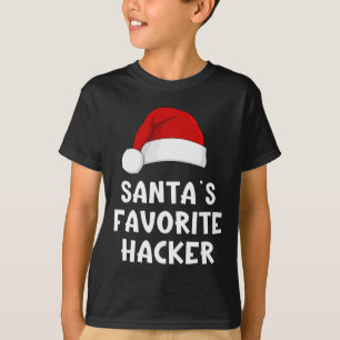 Camiseta Pijama de Natal engraçado do hacker favorito do Pa