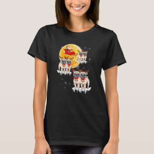 Camiseta Pijama de Puggle Renascerim Natal Papai Noel Monta