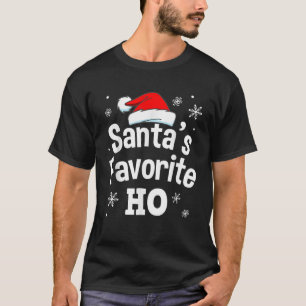 Camiseta Pijama Erótico de Natal para Adultos Mulheres Favo