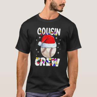 Camiseta Pijamas de beisebol Natal Prima Equipe Família Xma