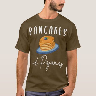 Camiseta Pijamas E Panquecas, Festa De Descanso