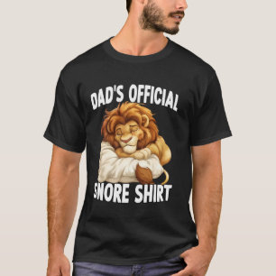 Camiseta Pijamas engraçados leão doce dapa's ressonar ofici