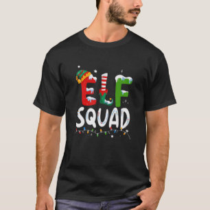 Camiseta Pijamas Natalinos Combinando Família Elfo Xmas Elf