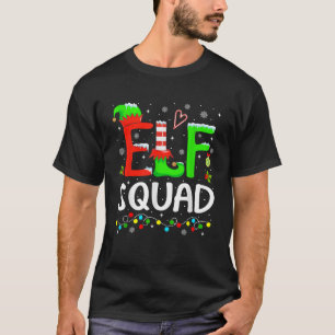 Camiseta Pijamas Natalinos Combinando para Família de Elfos