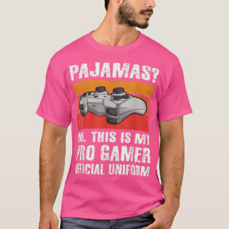 Camiseta Pijamas sem Videos games engraçados para jogadores