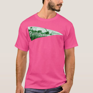 Camiseta Pikes Peak Colorado dos anos 30