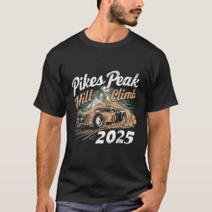 Camiseta Pikes Peak Hill Climb 2025 Funny Retro Colorado Ca
