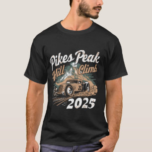 Camiseta Pikes Peak Hill Climb 2025 Funny Retro Colorado Ca
