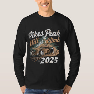 Camiseta Pikes Peak Hill Climb 2025 Funny Retro Colorado Ca