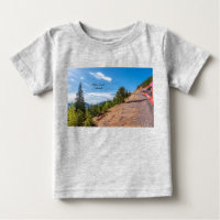 Pikes Peak Train Ride Baby Toddler T shirt