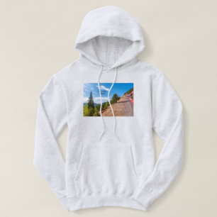 Camiseta Pikes Peak Train Ride Hoodie Mulheres
