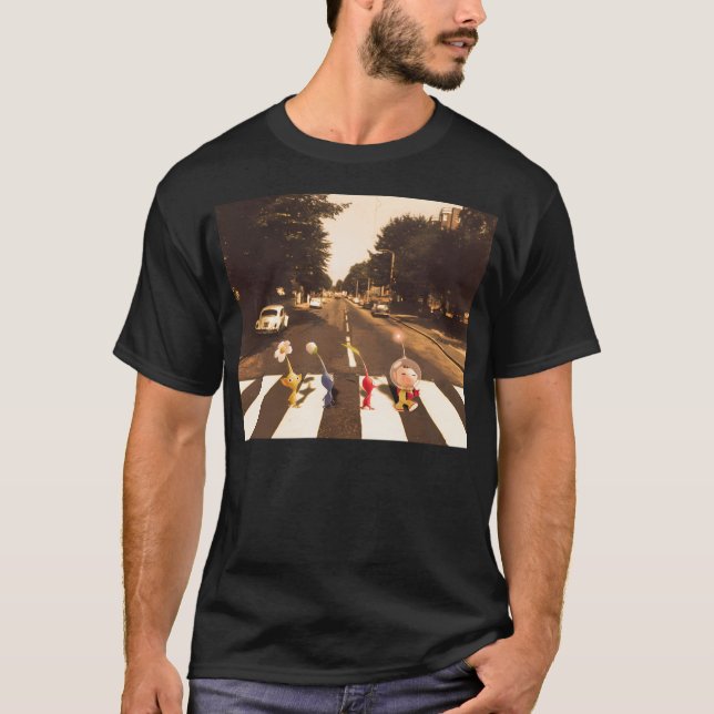 Camiseta Pikmin Abby Road (Frente)